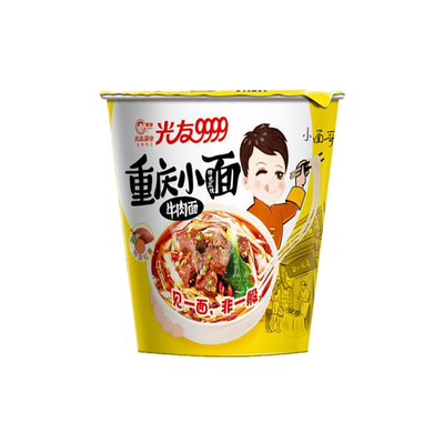 光友 重慶小麺 牛肉味カップ 105g