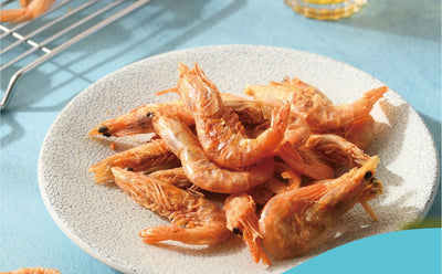 嘉義優鮮 パリパリ エビの姿揚げ オリジナル味 25g Crisp Dried Shrimp