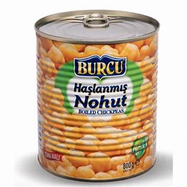 【在庫限り】BURCU Boiled Chickpeas (ひよこ豆の水煮) 800g