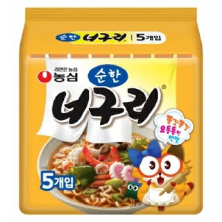 农心野栗拉面(甜)120g x 5 包