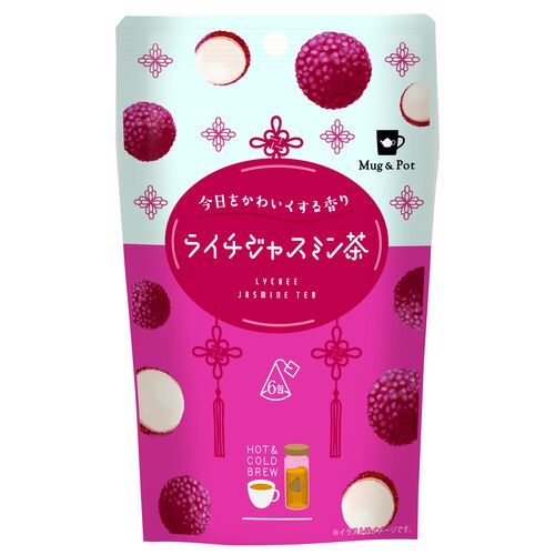 Mug & Pot ライチジャスミン茶 2g x 6p Lychee Jasmine Tea