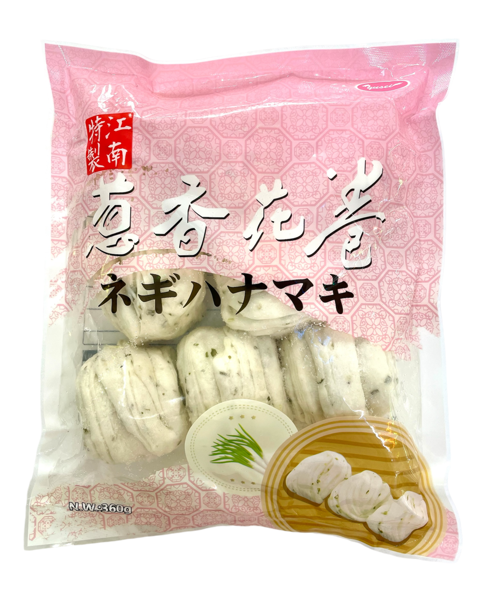 江南特製 葱香花巻 360g Savory Green Onion Steamed Buns