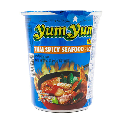 YumYum カップラーメン スパイシーシーフード味 70g Thai Spicy Seafood Flavor