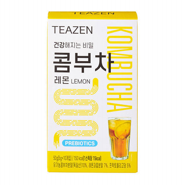 TEAZEN レモンコンブチャ5g×10包 Kombucha Lemon – 亜州太陽市場