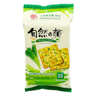 Nature's Face Green Onion Cracker Original