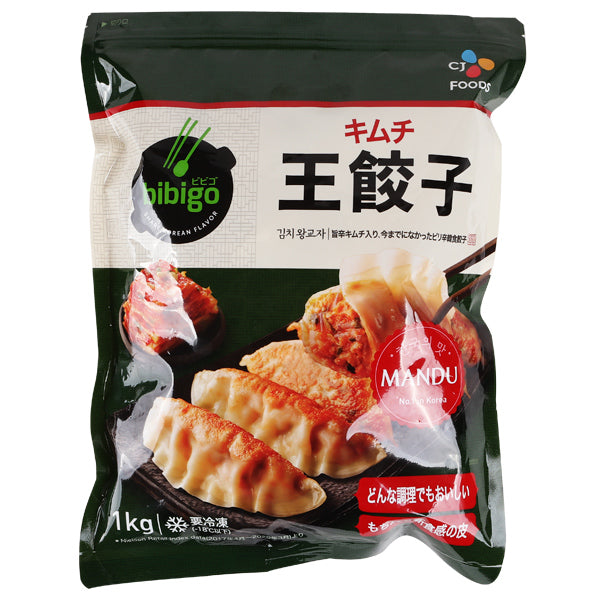 冷凍　オンラインストア　bibigo　王餃子（キムチ）1kg　–　亜州太陽市場