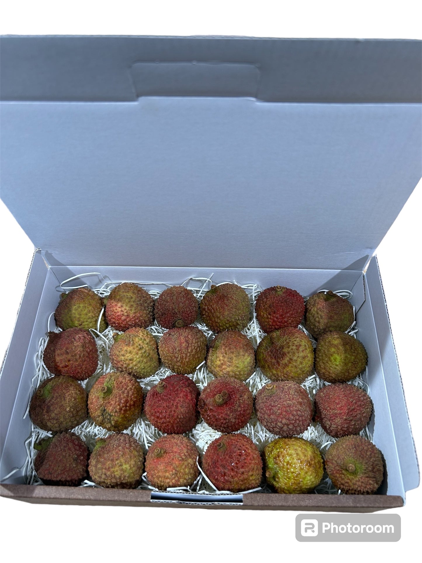 【ご予約受付中】台湾産 生ライチ 黒葉(クロバ)600g 化粧箱入り Fresh Lychee