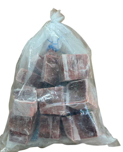 Mutton Leg Boneless Diced (マトン骨なしダイスカット)1kg