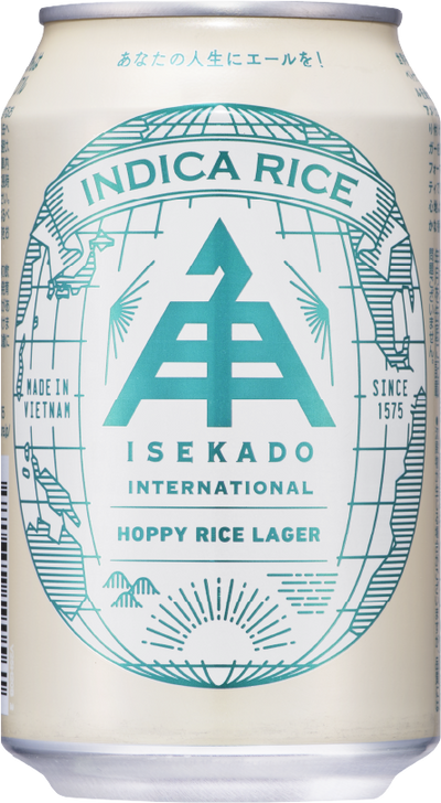 伊勢角インターナショナル ホッピーライスラガー ISEKADO INTERNATIONAL HOPPY RICE LAGER 330ml 缶