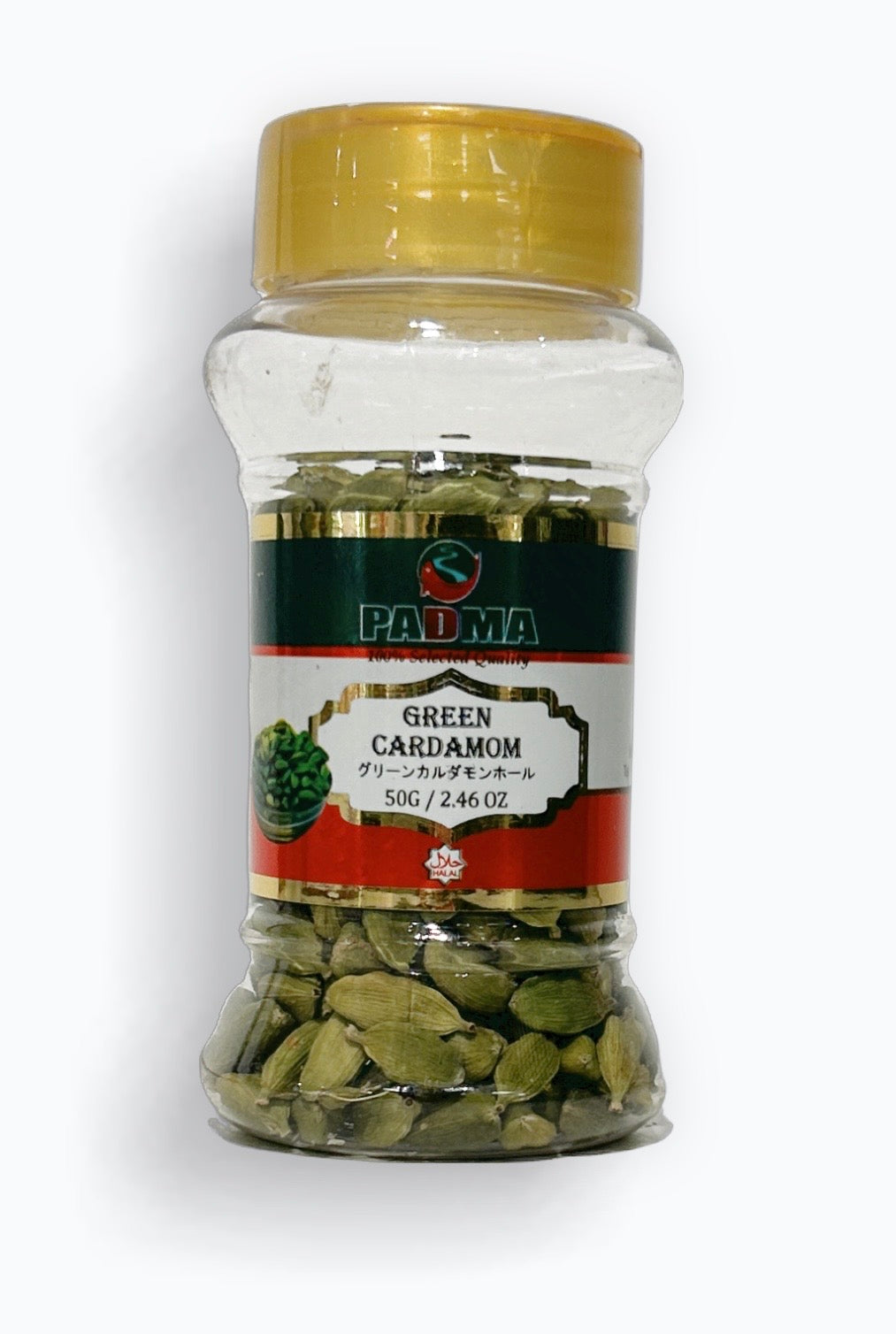 PADMA グリーンカルダモン ホール 50g Green Cardamon Whole