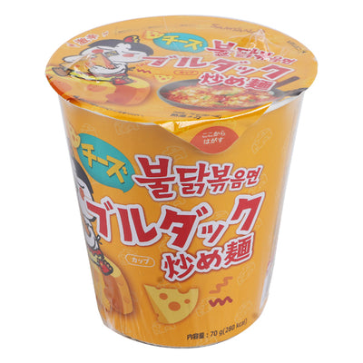 Samyang チーズブルダック炒め麺 Small Cup 70g Cheese Buldak