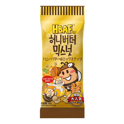 HBAF ハニーバター味ミックスナッツ 30g Honey Butter Mixed Nuts