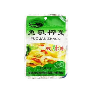魚泉 双椒脆搾菜絲 80g Yuquan Zhacai