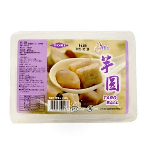 Frozen 台湾芋圓(タロイモ餅)300g Taro Balls