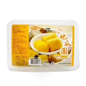 Frozen 台湾地瓜圓(さつまいも餅)300g Taiwanese Sweet Potato Ball
