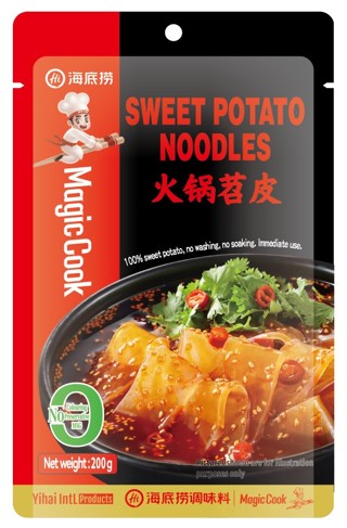 海底撈 極太さつまいも春雨 (水戻し不要) Haidilao Sweet Potato Glass Noodle