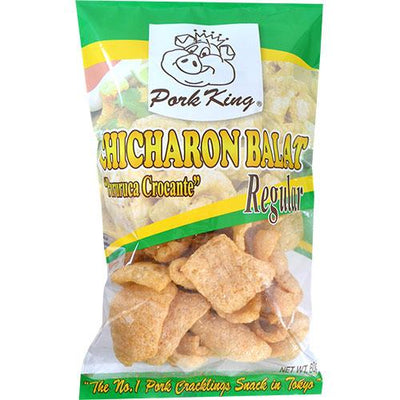 チッチャロン(豚の皮の揚げ菓子)レギュラー(うす塩味)60g Chicharon Balat Regular
