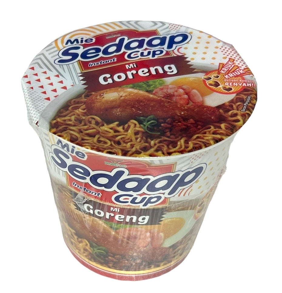 MIE SEDAAP Cup Goreng ミーゴレン ピリ辛焼きソバ