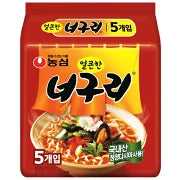 Nongshim ノグリラーメン(辛口)120g x 5-pack