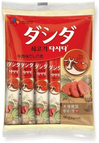 牛肉ダシダスティック Korean Beef Stock Stick