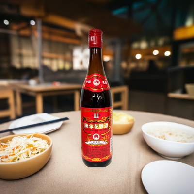 双塔牌 中国陳年 5年 花彫紹興酒 640ml Chinese 5-year Old Shaoxing Wine