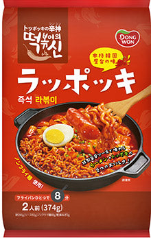 Dongwon Tteokbokki Shinjin Lappokki 374g