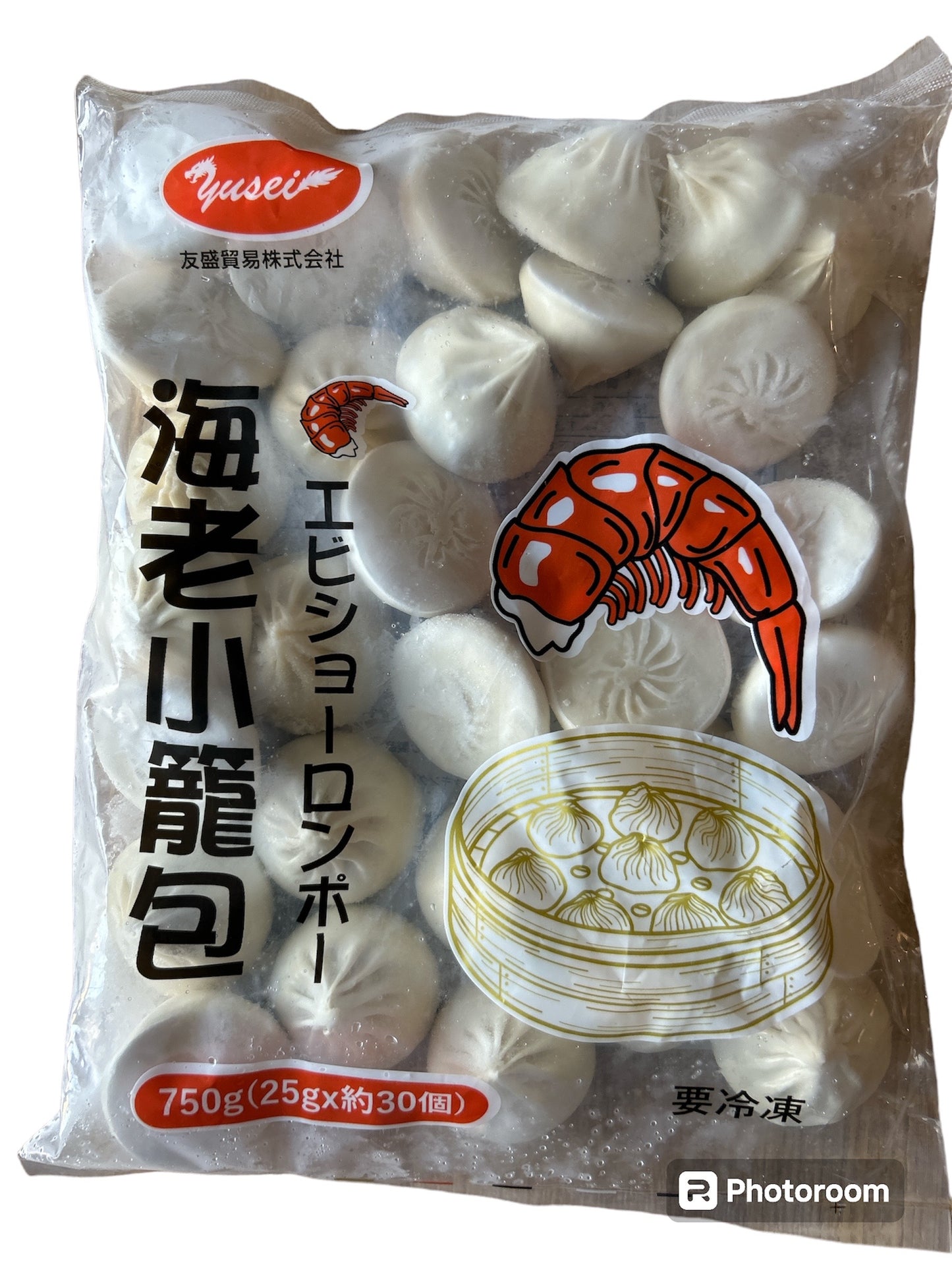 【在庫限り】Frozen 海老小籠包 750g Shrimp Xiao Lon Bao