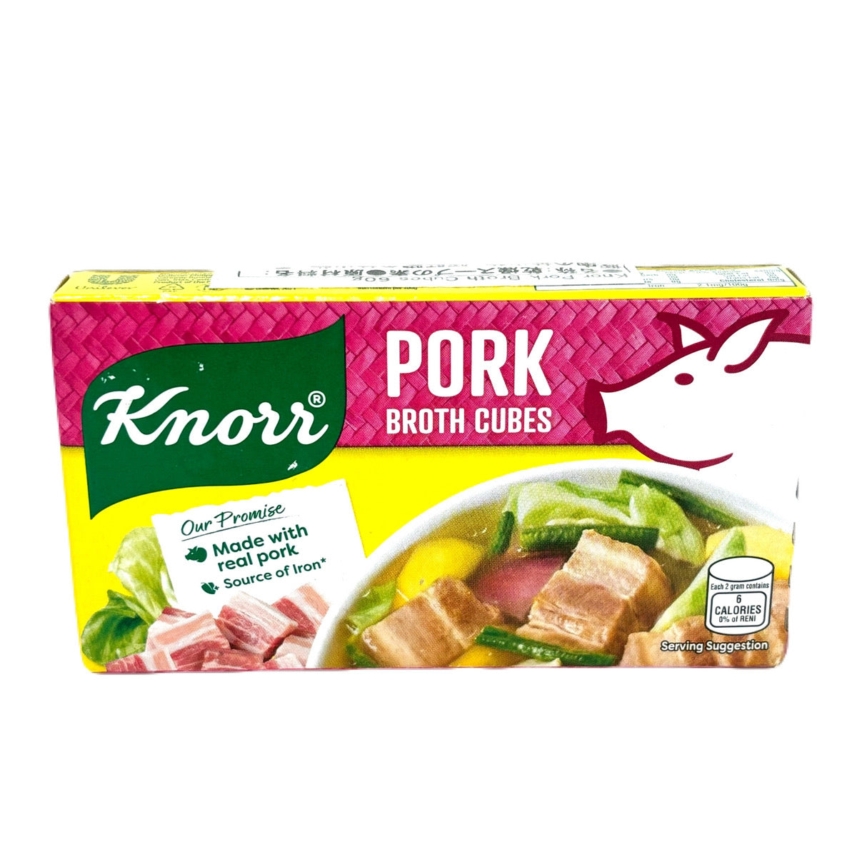 Knorr PORK BROTH CUBES クノール ポークキューブ 60g