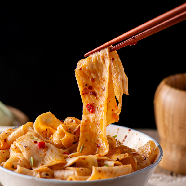 光友 焼き中華太麺 酸辣味(袋)100g x 4-pack