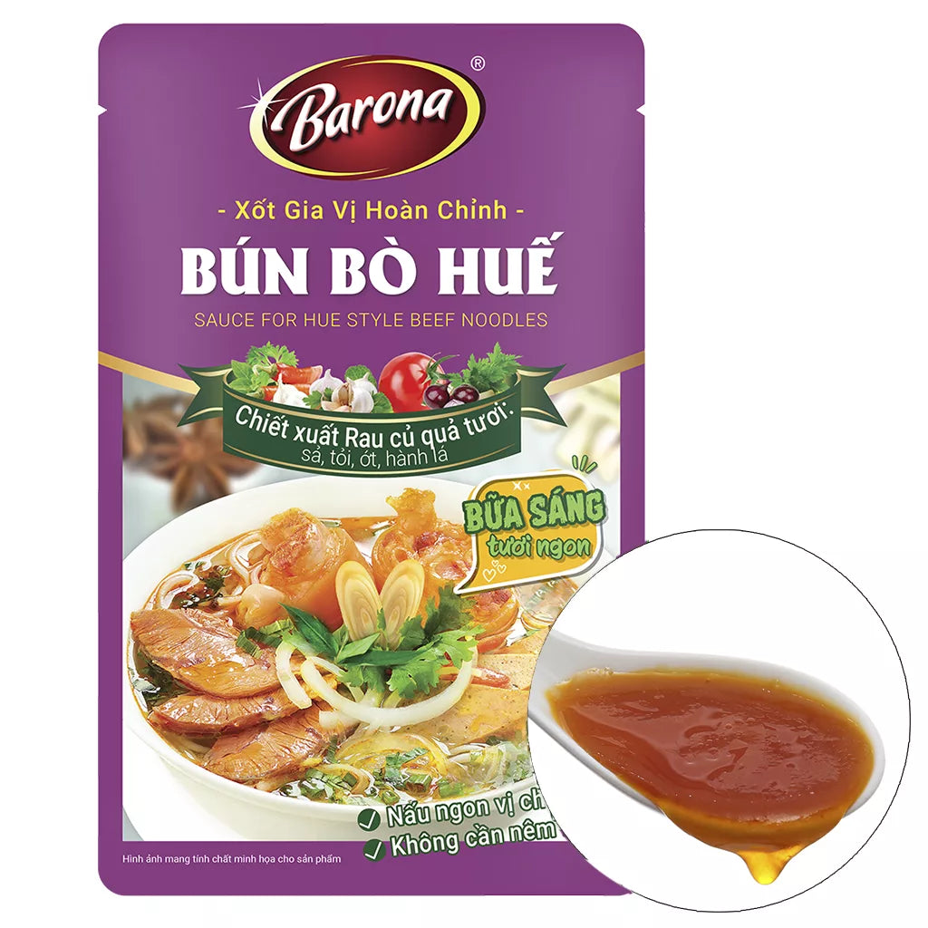 Barona ブンボーフエのスープ(牛肉スープ)110g Bun Bo Hue
