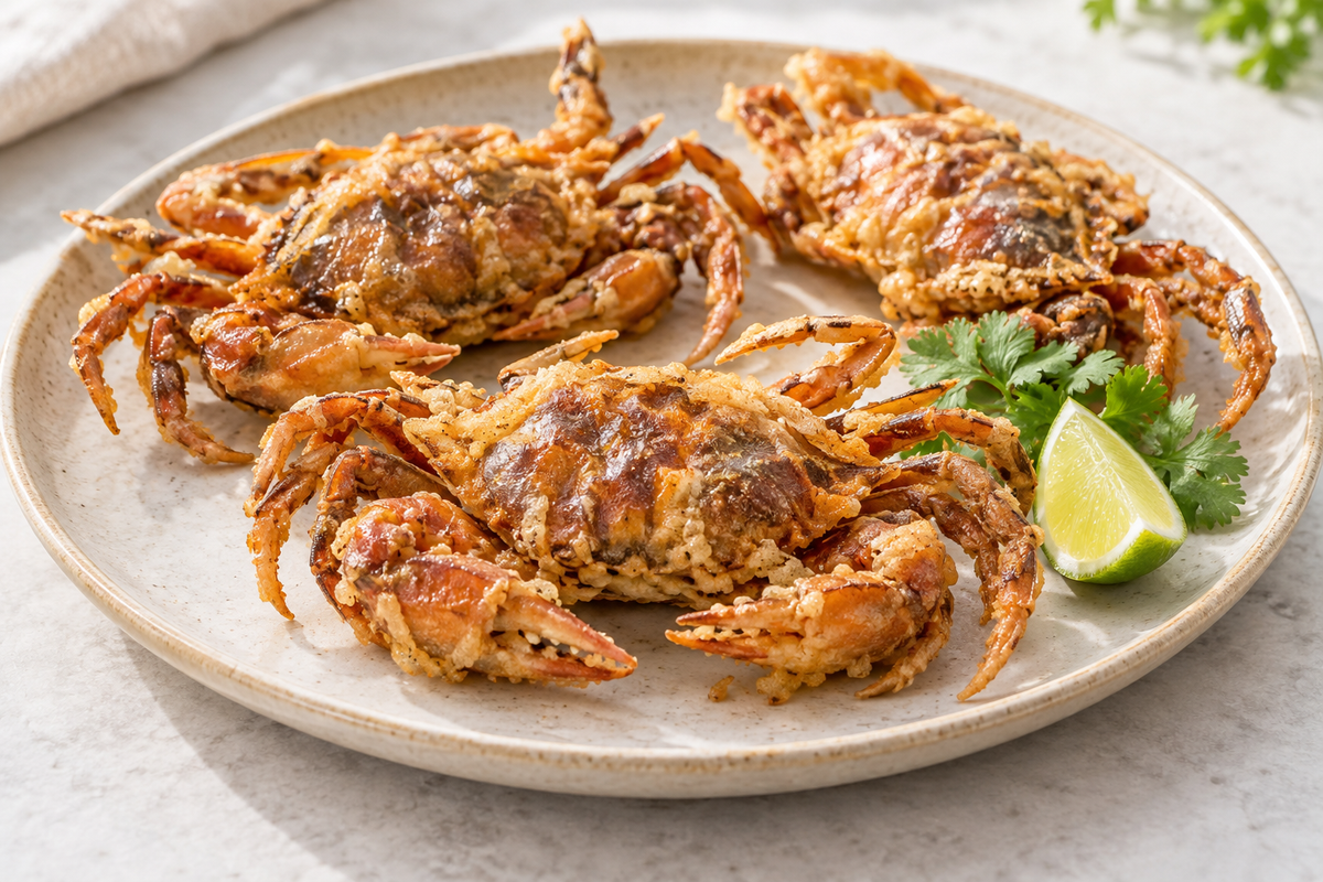 KANOKWAN ソフトシェルクラブ Sサイズ 1kg (8~9P) Softshell Crab