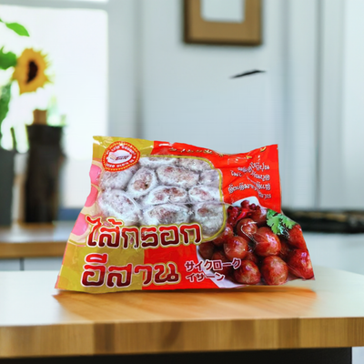 Frozen サイクロークイサーン(もち米入りソーセージ) 335g Sai krok Isan