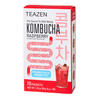 TEAZEN コンブ茶ラズベリー Kombucha Raspberry