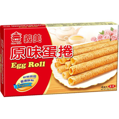 義美 原味蛋捲 オリジナルエッグロール 60g Original Egg Roll