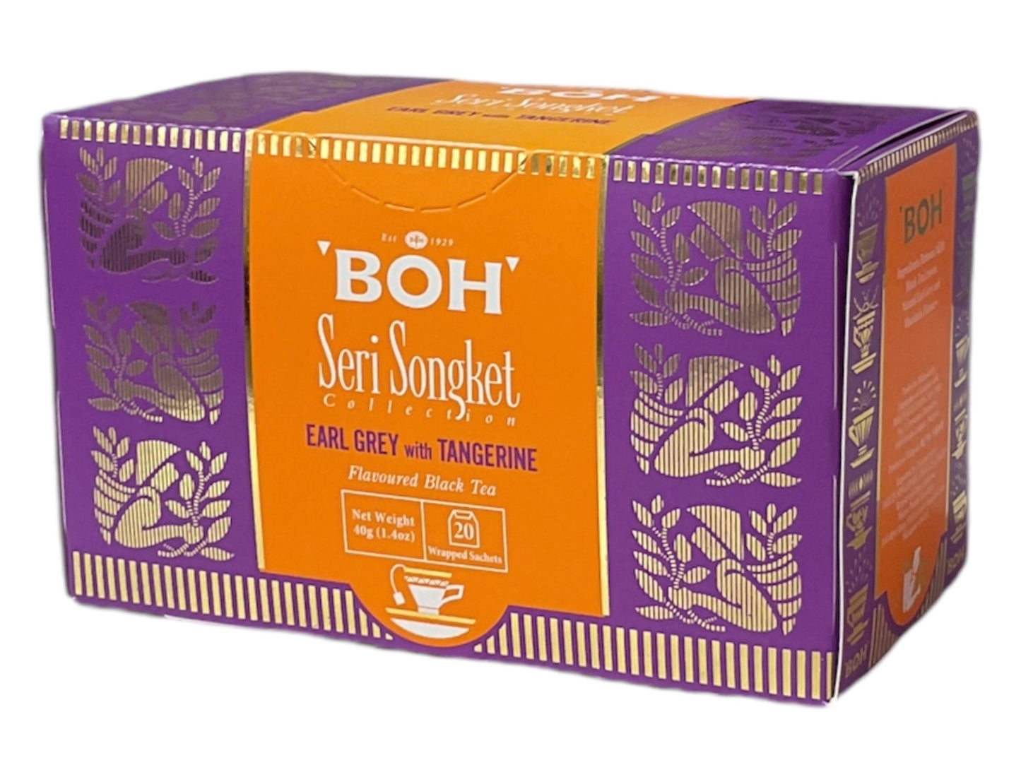BOH Earl Grey with Tangerine アールグレイ with タンジェリン Tea Bags 2g x 20p
