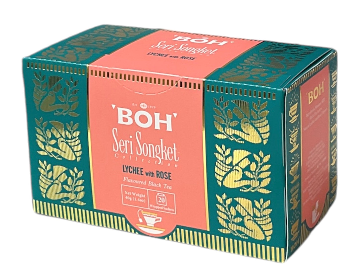 BOH ライチ with ローズ Tea Bag 2g x 20p Lychee with Rose