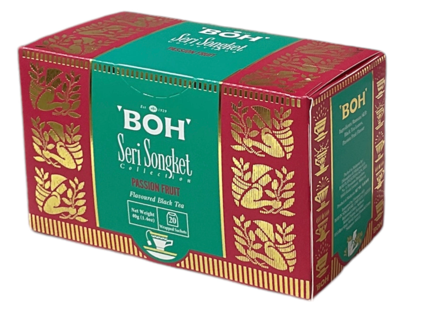 BOH パッションフルーツ Passion Fruit Tea Bag 2g x 20p