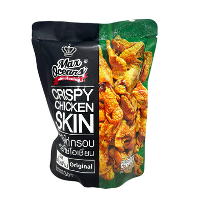 Max Oceans クリスピーチキンスキン 鳥皮揚げチップス (オリジナル) 30g