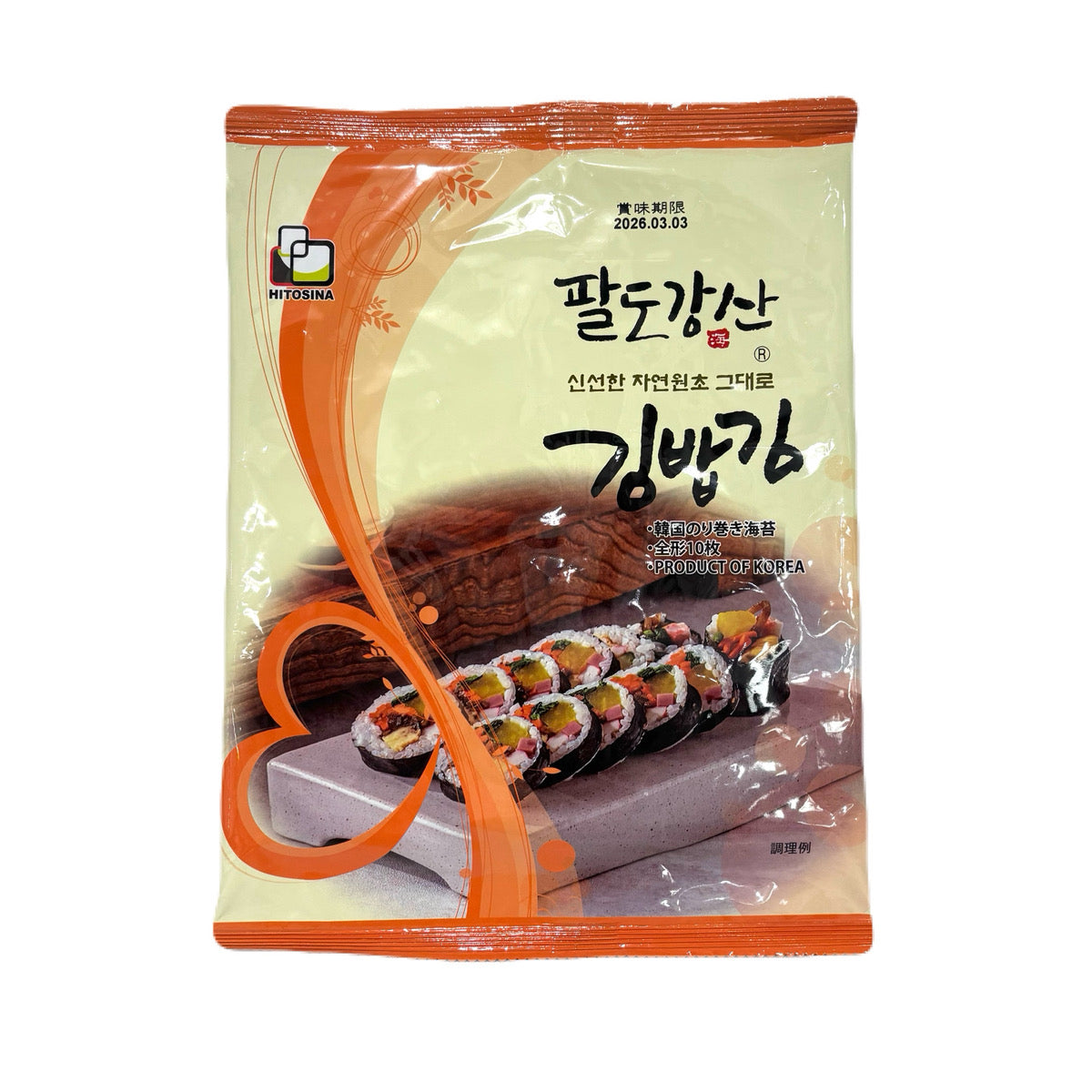 Paldo カンサン キンパ巻用海苔 (10枚)