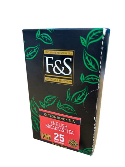 F&S イングリッシュブレックファースト ENGLISH BREAKFAST TEA 50g (2g×25p)