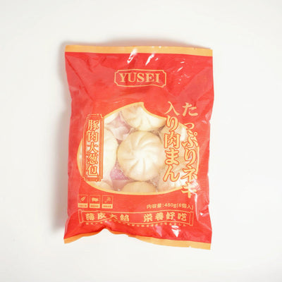 Frozen 豚肉大葱包(肉まん)Pork Bun 60g × 8p