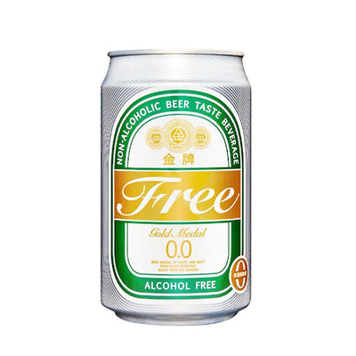 台湾金牌フリー ノンアルコールビール330ml