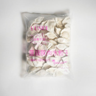 友盛 山東老舗 豚肉蓮根水餃子 1㎏ Pork Lotus Root Dumpling