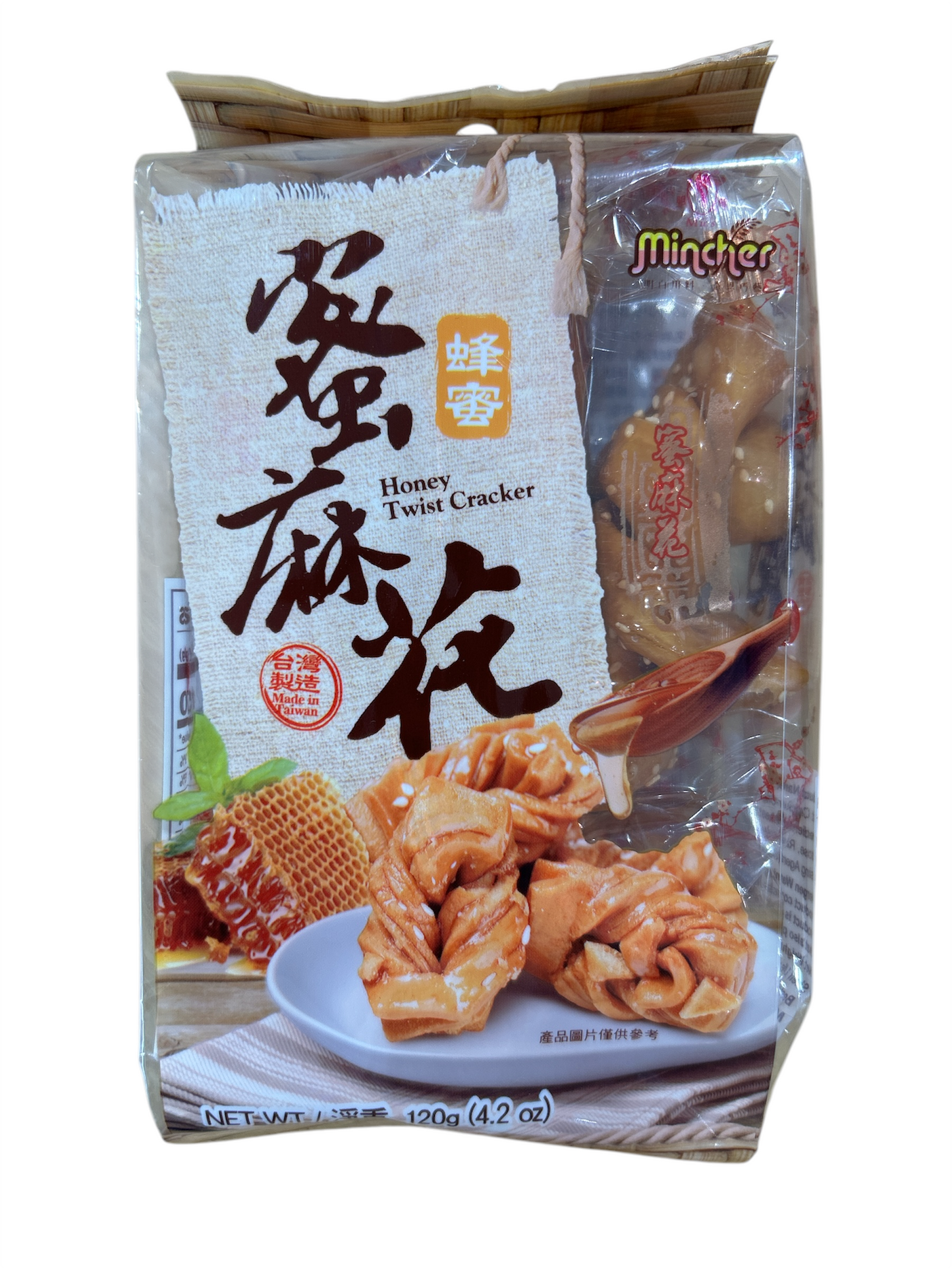 蜜麻花(ジャンボ台湾かりんとう) 蜂蜜味 120g