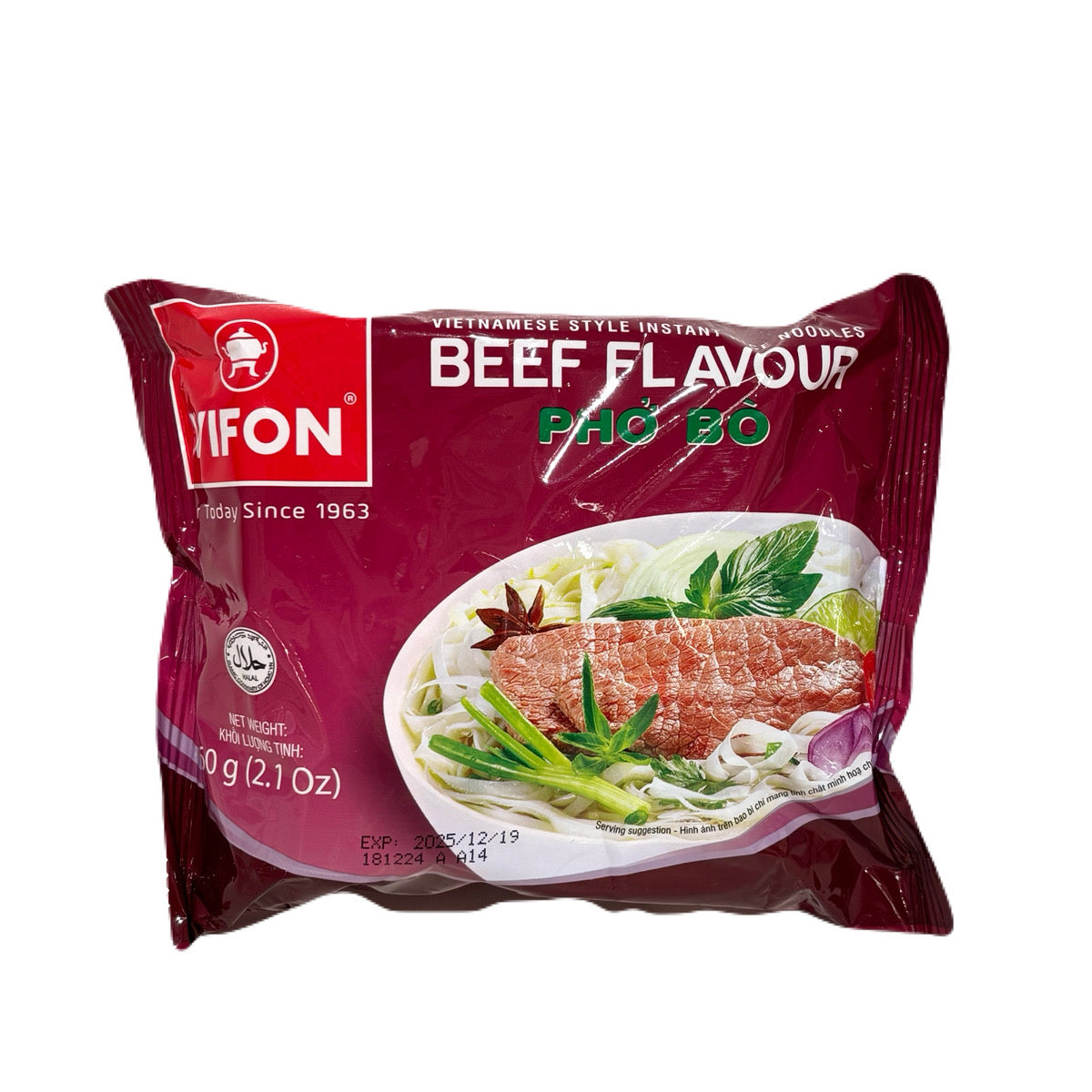 VIFON 牛風味フォー60g PHO BO