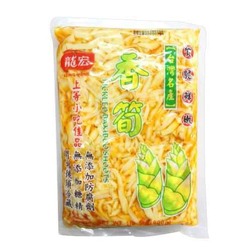 香筍(味付穂先たけのこ細切、メンマ、シナチク)600g Flavored Shredded Bamboo Shoot