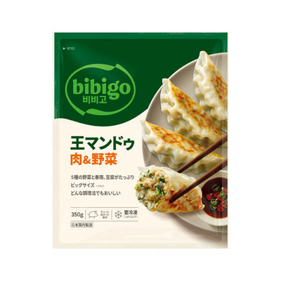 Frozen bibigo King Dumplings (Meat & Vegetables) 350g