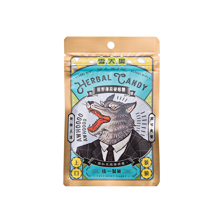 雪天果 台湾ハーブキャンディー ハーバルミント 30g Taiwan Herb Candy Herbal Mint