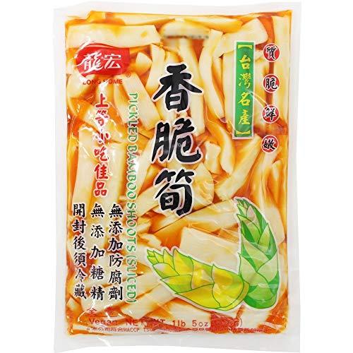 香脆筍(味付け筍、メンマ、シナチク)袋タイプ 600g Flavored Bamboo Shoot