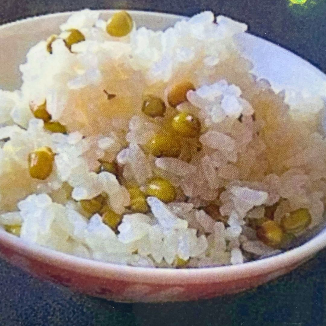 緑豆ごはん